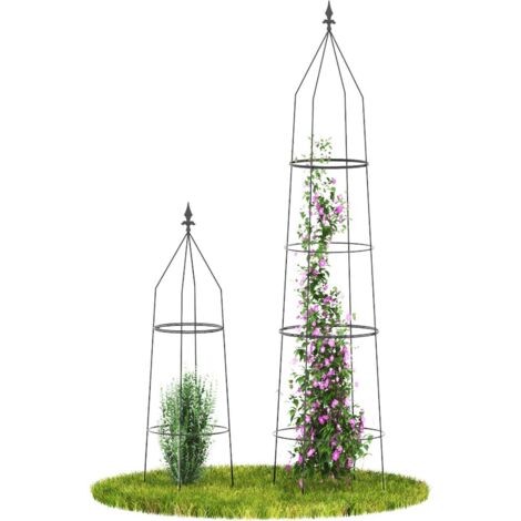 Treillis en acier View (Lot de 2)
