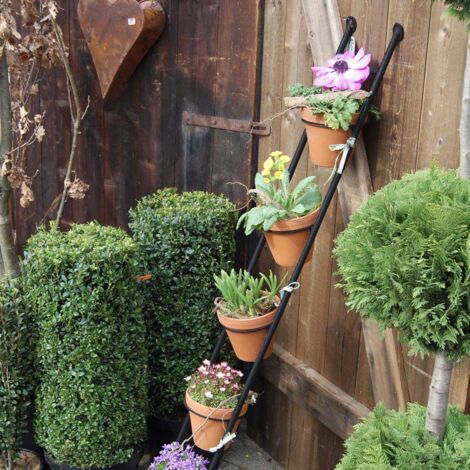 Support à plantes en acier Ladder