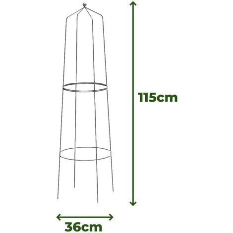 Treilli en acier 36 x 115 cm Tower