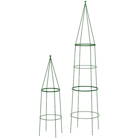 Treillis en acier Star (Lot de 2)