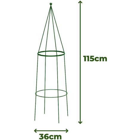 Treillis en acier Star (Lot de 2)