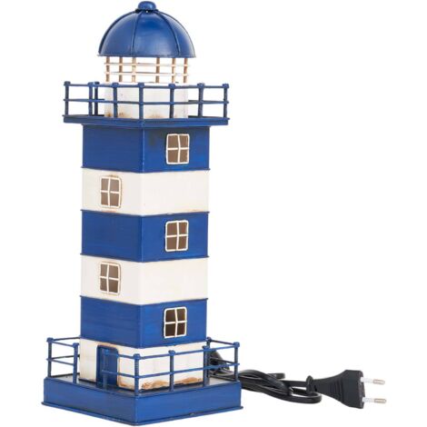 Phare en métal à led 32 cm Modèle 2