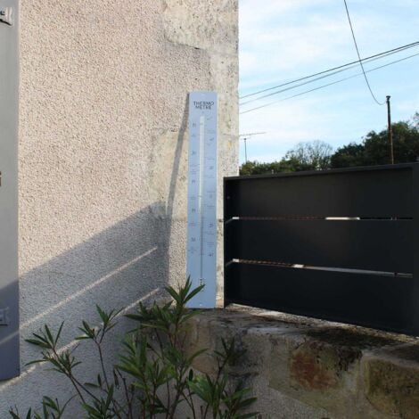 Thermomètre en métal géant 90 cm Déco
