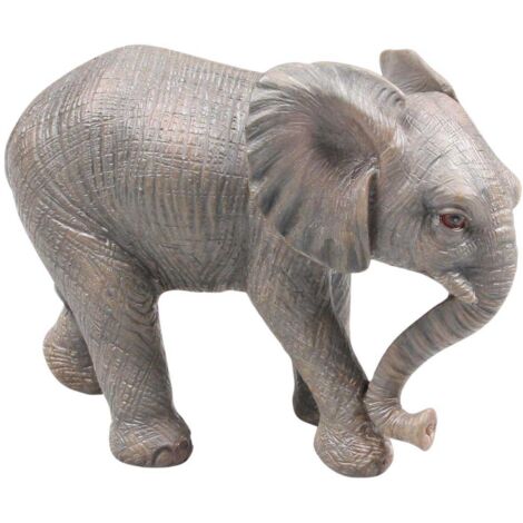 Eléphant en résine Taille 2 (21 x 11 x 16 cm) (1/2)