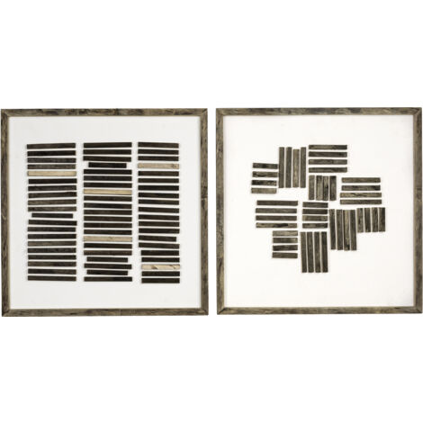 Lot De 2 Cadres En Bois Ronds Pour Point De Croix, Avec Toile, Motif Chalet Ferme, 9 Pouces - Occasion