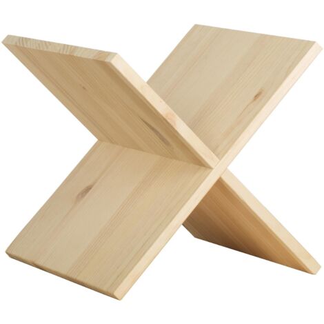 Idroweb – Range bouteille en pin massif pour 12 bouteilles – Dimensions 32,5x32,5x33 cm – Finition brute personnalisable – Bois certifié PEFC