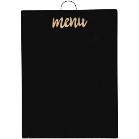 Tableau Ardoise Murale Pense Bête Planche à Menu Mémo en Bois et