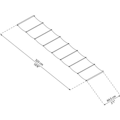 Stores de toit pour pergola effet lin Stockholm Pour pergola Stockholm 3.4 x 6 m