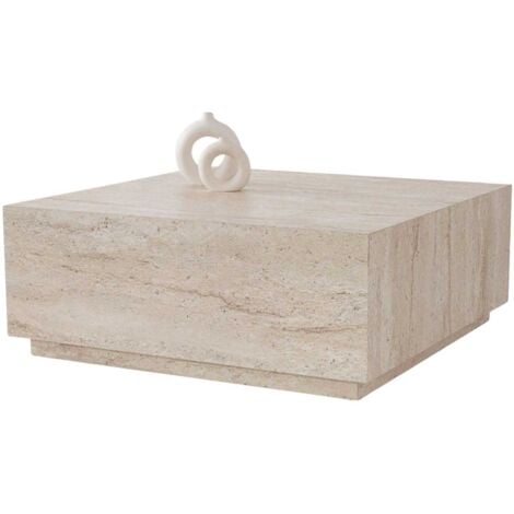 Table basse carré en aggloméré Lizbon