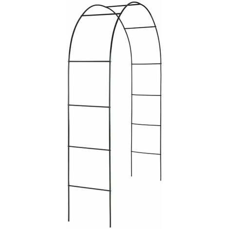 Arche déco en fer noir Atea