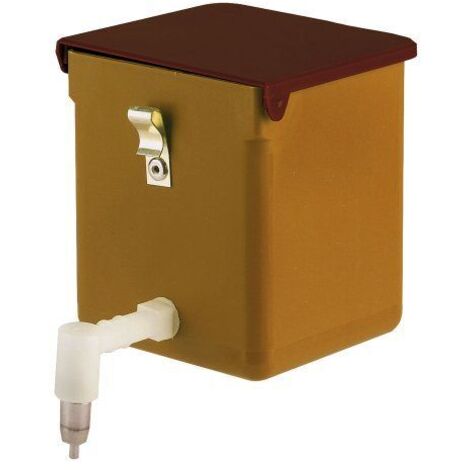 Abreuvoir spécial pour lapins en PVC 500 ml – Remplissage sans décrochage – Niveau d'eau visible – Compatible tous grillages – Kerbl (1/2)
