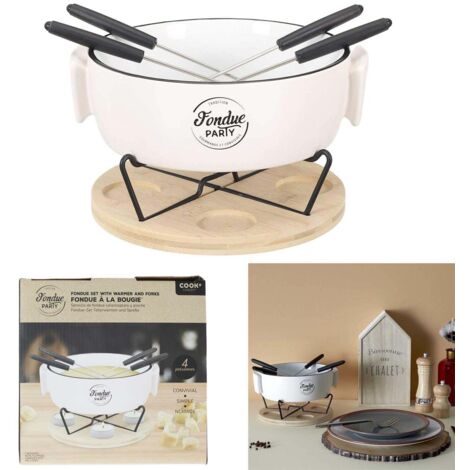 Service A Fondue Chauffe-plat Et Pique X4 (1/5)