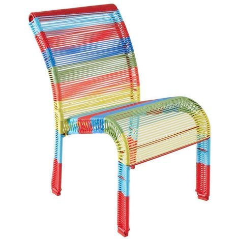 Lot de 6 Chaises pour Enfants Fabriquer en Plastique Multicolore