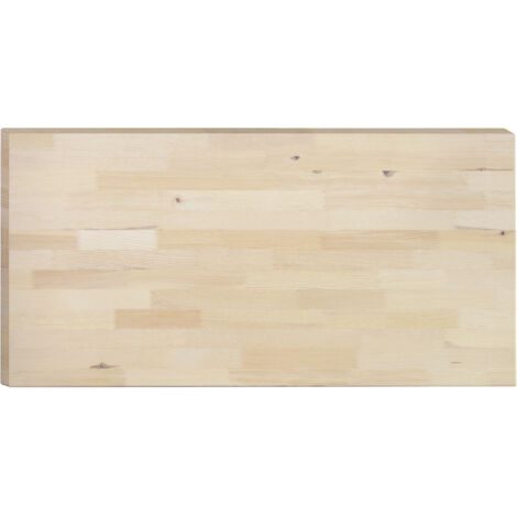 Astigarraga – Plateau de table en pin massif 160 x 80 cm – Surface brute prête à peindre – Épaisseur 3 cm – Bois certifié PEFC - PIN 160 X