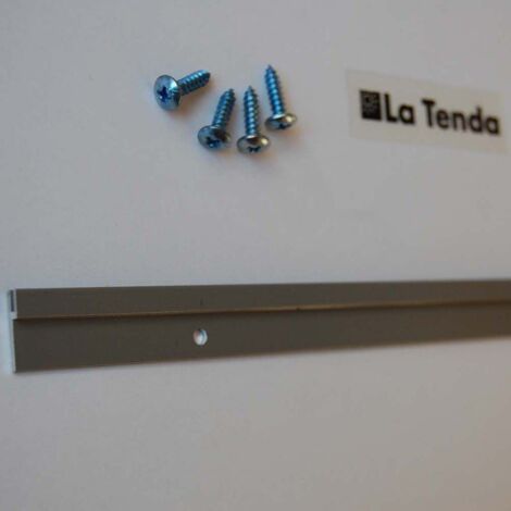 Rideau de porte en PVC transparent Riva 90x210 cm