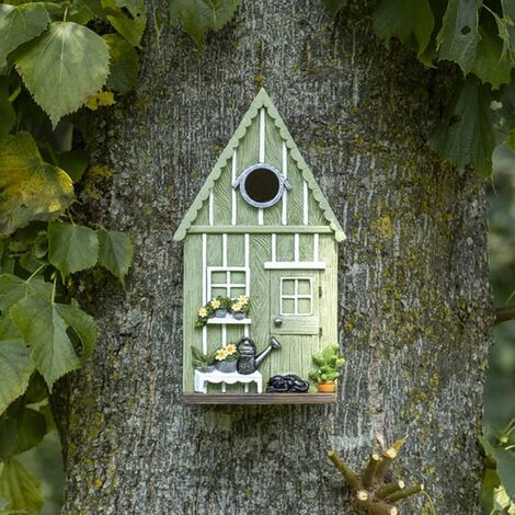 Nichoir à mésange en polyrésine et bois contreplaqué Abri de jardin