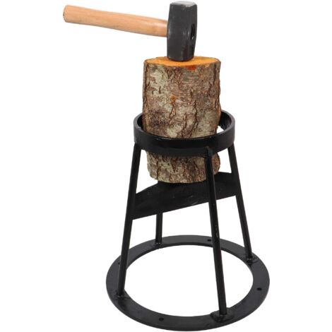 Fendeur à Bois Manuel En Acier Carbone - Portable Pour Bois De Chauffage, Camping | Forme En H Ou En X