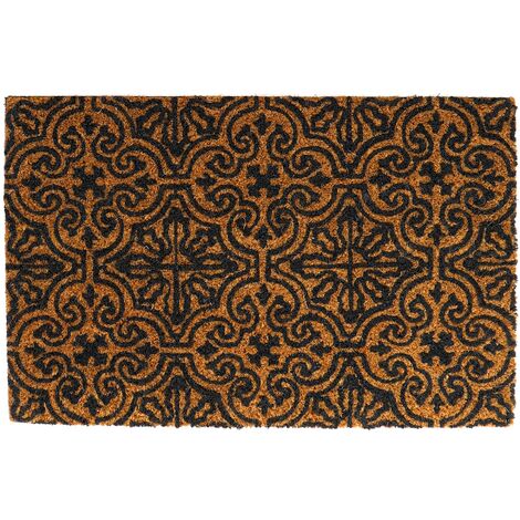 Paillasson en fibres de coco Arabesques 60 x 40 cm