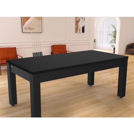 Billard convertible table 6 personnes Texas + plateau 2 en 1