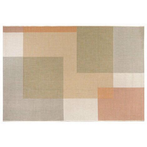 Tapis D'extérieur Polypropylène Noir 180 X 120 Cm - Oviala