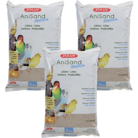 Sabbia Anisand Nature Zolux Per Uccelli - Confezione Da 2 Kg - Foto 10