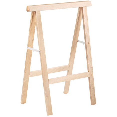Astigarraga – Chevalet en pin pro 1 mètre – Section 50x23mm – Charge max 600 kg – Verrouillage compas acier – Dimensions 100x75 cm (1/10)