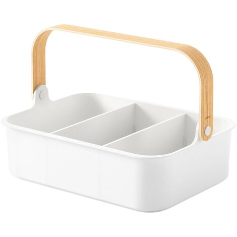Bac de rangement avec poignée empilable Bellwood 35 x 26 x 13 cm (1/4)