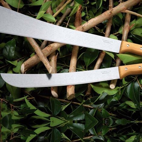 Machette en acier carbone et bois Lame 41 cm