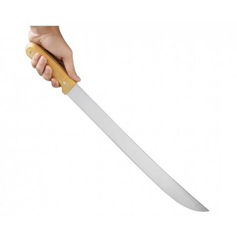 Machette en acier carbone et bois Lame 41 cm