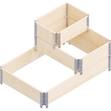 Carré potager 3 niveaux Stepped Bed 120 x 80 x 58.5 cm (1/5)