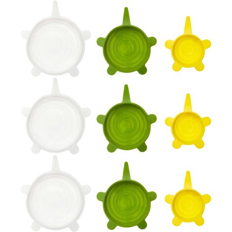 Emballage alimentaire pour fruits et légumes (Lot de 9) (1/4)