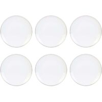 Assiettes Plates 27 Cm Lot 6 Assiettes Plates Gallina Novastyl 26cm - Grès Style Champêtre Ensemble Assiettes Authentiques