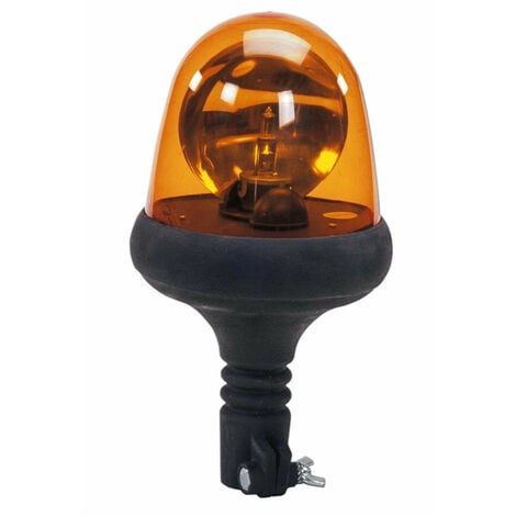 Luce lampeggiante arancione serie Flex Flex 12 V montaggio ad asta  flessibile