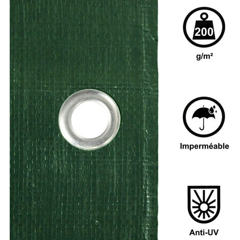Core Tarps Bâche extrême robuste de 20 mm, imperméable