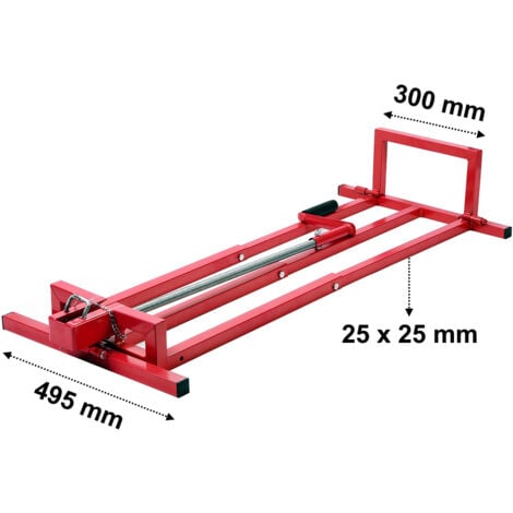 Lève tracteur tondeuse avec manivelle - 400 kg