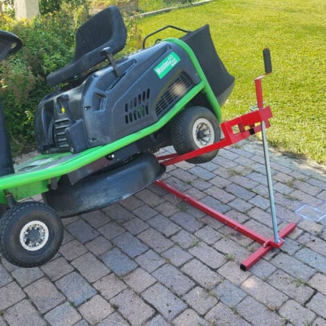 Lève tracteur tondeuse avec manivelle - 400 kg