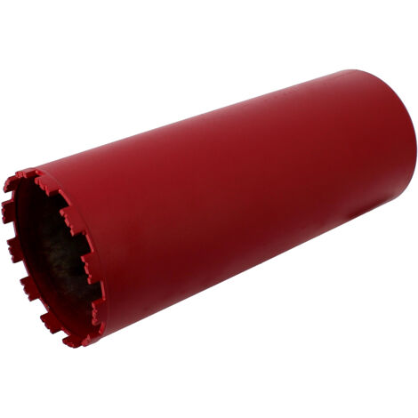 Gt Market – Couronne diamant Ø 162 mm – Longueur 400 mm – Pour béton armé et granit – Raccord fileté 1 1/4” – Haute performance de forage
