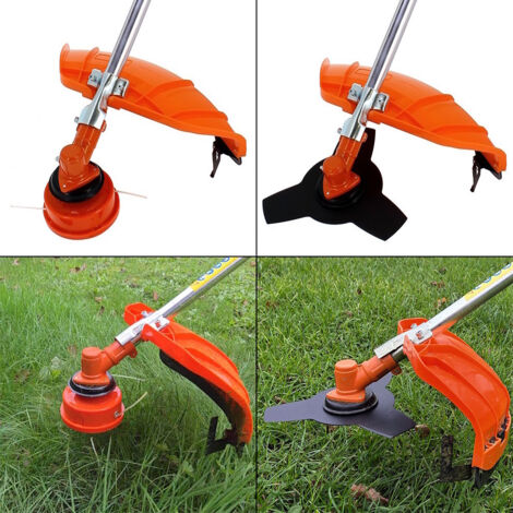 Débroussailleuse Thermique GT GARDEN 52 Cm³ - 3 CV Avec Fil Et Lame - Parfaite Pour L'entretien Du Jardin