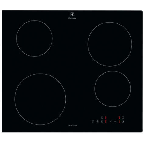 Electrolux Serie 300 KIB60424CK Piano Cottura a Induzione Nero da incasso 60cm 4 Zone (1/10)