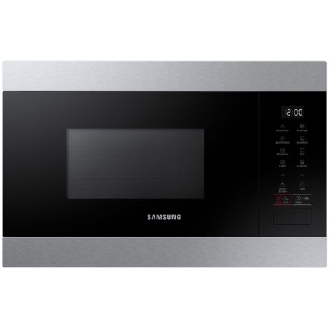 Forno a Microonde Samsung MG22M8274CT da Incasso con Grill 22 L 1300 W Nero Acciaio Inossidabile