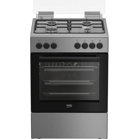 Beko FBE62120XD cucina A Elettrico Gas Acciaio inox