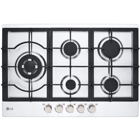 Lg CBGZ3016S Piano Cottura da incasso 75Cm 5 Fuochi a gas - Acciaio Inox (1/5)