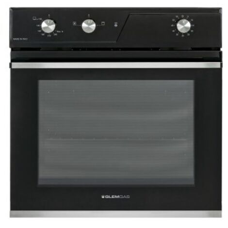 GLEM GAS GFRF21BK FORNO DA INCASSO 69LT ELETTRICO E GAS VENTILATO CLASSE A - NERO