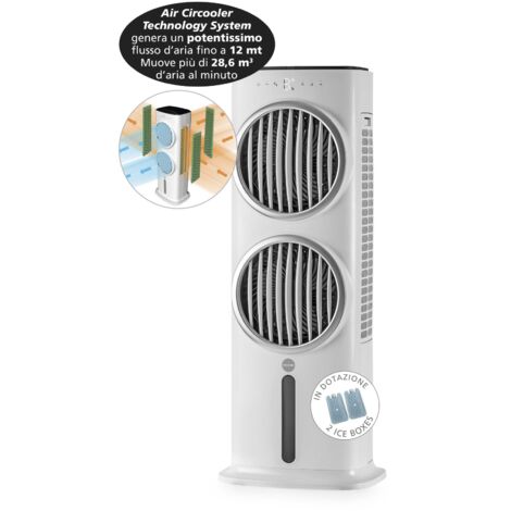 MACOM 988 POWER DOUBLE WIND RAFFRESCATORE EVAPORATIVO CON DOPPIA VENTOLA (1/5)