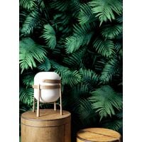 A.S Création selbstklebende Palmen Tapete Grün 368531s Dschungeltapete Tropisch 