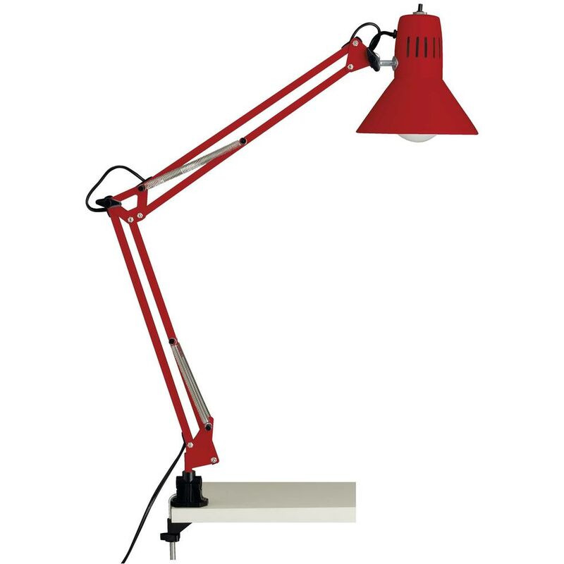 18 DEL Lampe de serrage Variateur Bureau-Lampe Pivotant Lampadaire Liseuse Noir 7 W