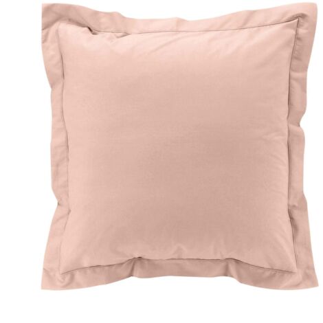 Taie d'oreiller carrée 63x63 cm - Percale 100% coton - Nude