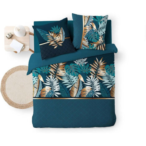 Housse De Couette 140x200 + Taie Lionceau Coton 42 Fils à Prix