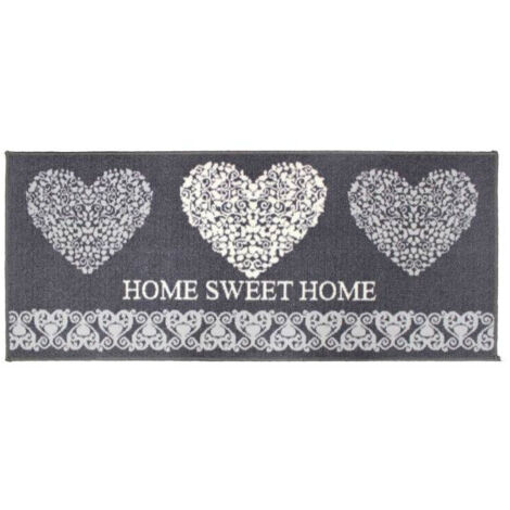 Tapis antirérapant rectangle 50 x 120 cm imprime Mathilda (1/4)