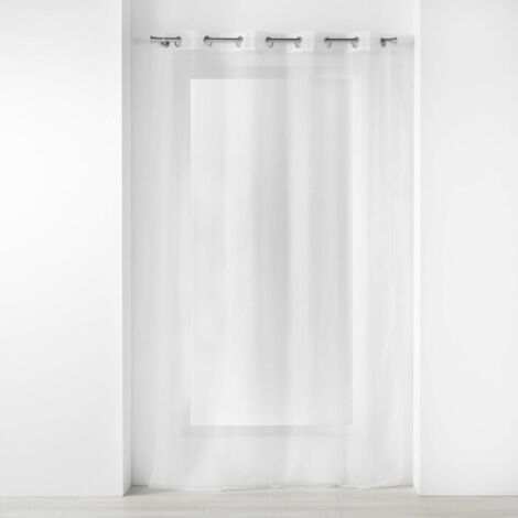 Panneau a oeillets 140 x 280 cm tisse flamme voilizea Sans (1/3)